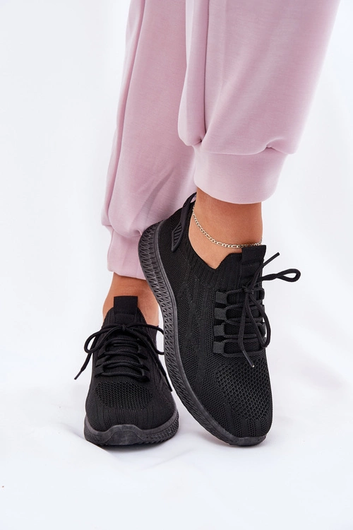 Wsuwane Buty Sportowe Damskie Czarne Galdia