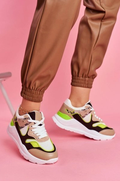 Sportowe Damskie Buty Sneakersy Białe Freak