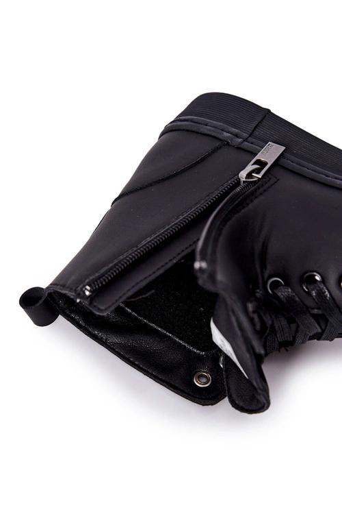 Męskie Wysokie Trampki BIG STAR II174048 Czarne