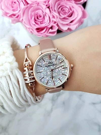 Damski Zegarek Giorgio & Dario Gralle Champagne Multicolor