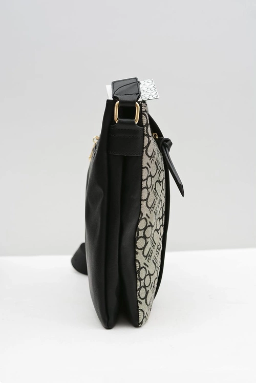 Nobo Damska Średnia Czarna Torebka Listonoszka