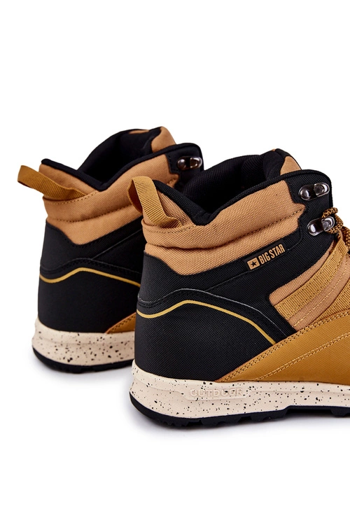 Męskie Buty Trekkingowe Ocieplane Big Star KK174373 Camel