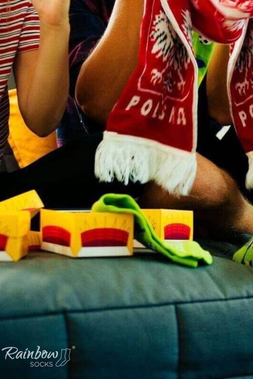 Skarpetki Rainbow Socks Dla Fana Piłki Nożnej 1 Para