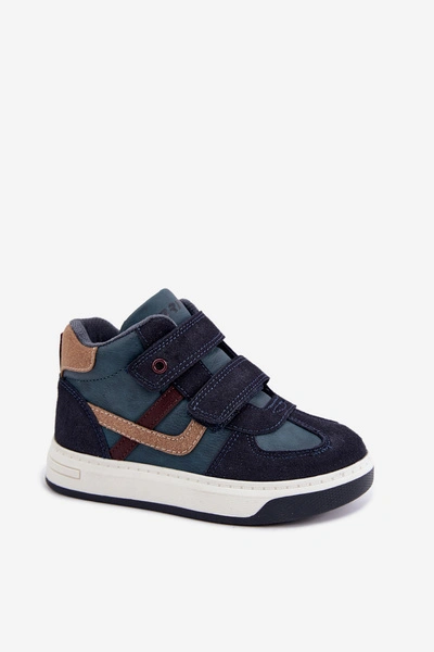 Sneakersy Dla Chłopca Bartek 8801216 Granatowe