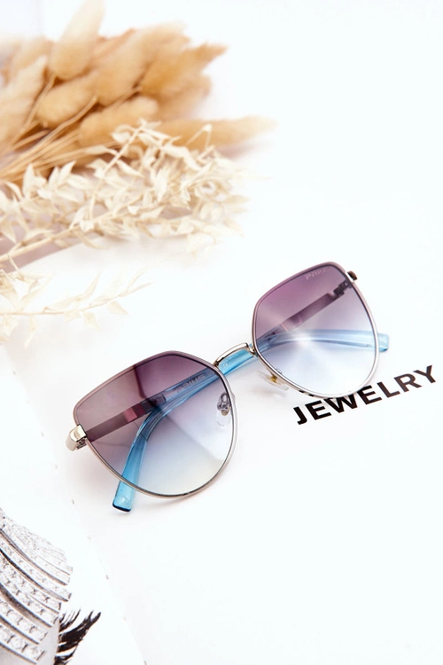 Damskie Okulary Przeciwsłoneczne Prius V507 Niebieskie