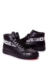 Trampki Męskie Big Star Wysokie Czarne EE174339