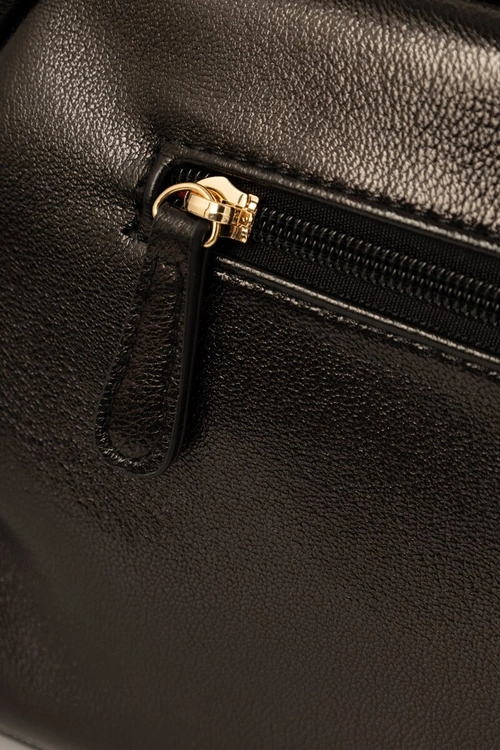 Skórzana Torebka Listonoszka NOBO NBAG-R3020-C020 Czarna