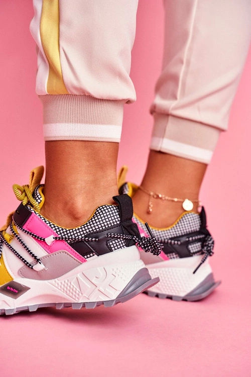 Damskie Sportowe Obuwie Białe LA91 Be One