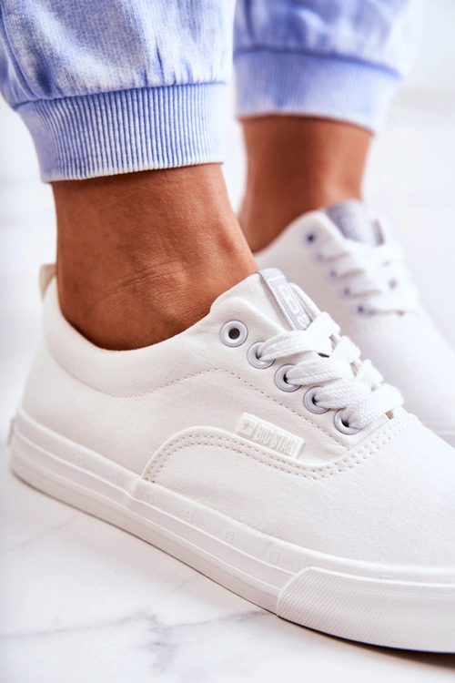 Damskie Tenisówki BIG STAR FF274168 Białe