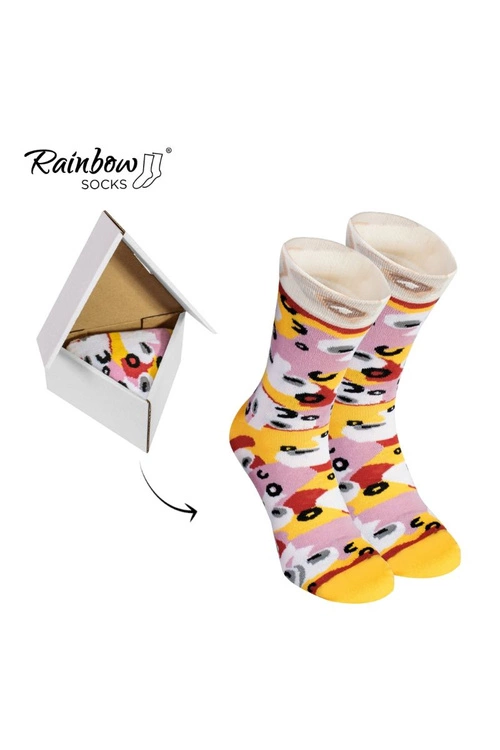Skarpetki Rainbow Socks 1 Para Pizza Capricciosa