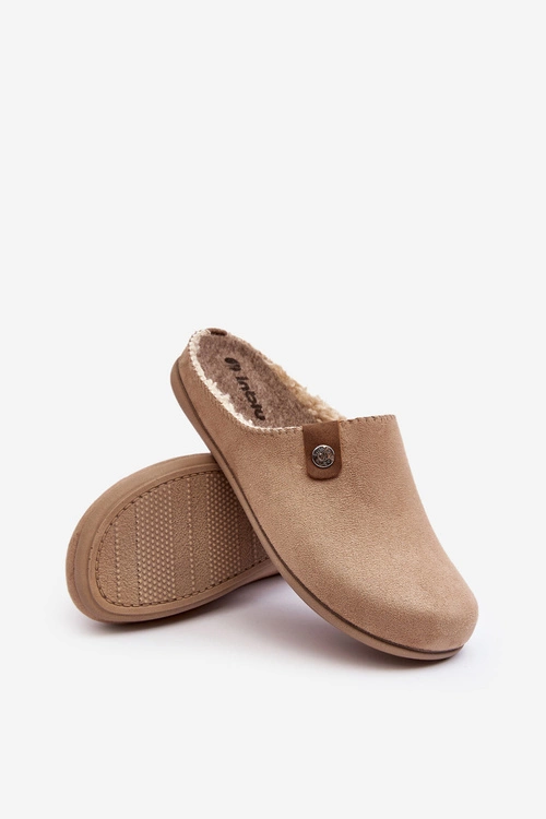 Obuwie Domowe Kapcie Damskie Inblu GF000011 Beżowe