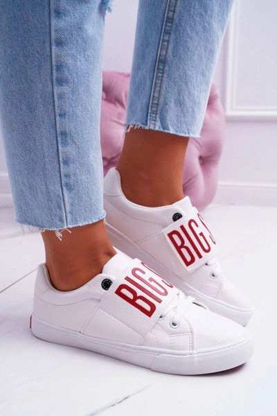 Trampki Damskie Big Star Białe EE274039