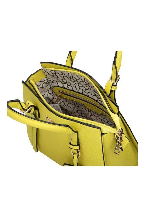 Klasyczna Torebka Nobo M0320-C002 Żółta