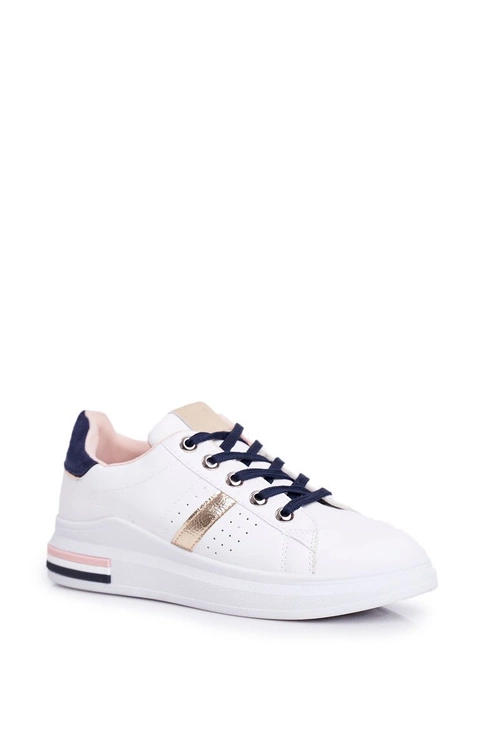 Sportowe Damskie Buty Białe Mirra