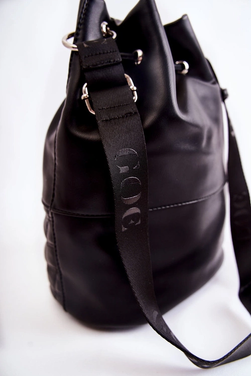 Damska Torebka Worek GOE ZNJJ016 Czarny