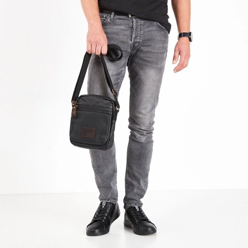 Męska Saszetka BIG STAR GG574091 Czarna