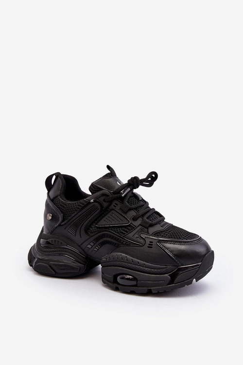 Sneakersy Na Masywnej Podeszwie GOE NN2N4045 Czarne