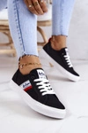 Tenisówki Trampki Lee Cooper LCW-22-31-0832L Czarne