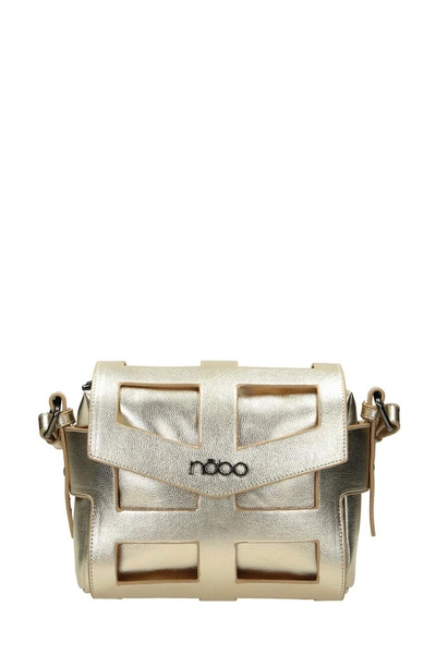 Torebka Listonoszka NOBO K4101-C023 Złota
