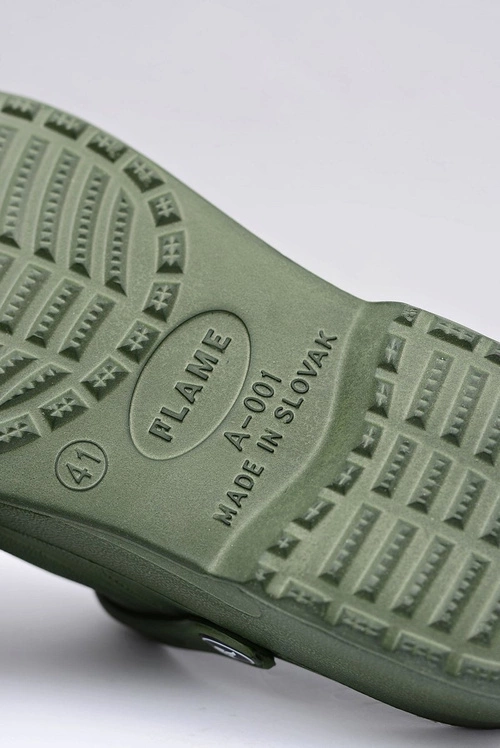 Męskie Klapki Sandały Do Ogrodu Basen Zielone