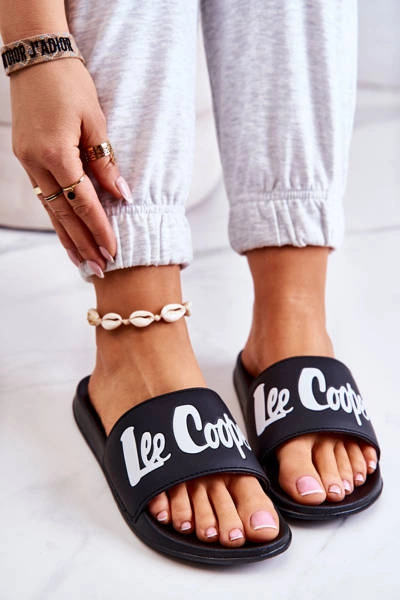 Damskie Klapki Lee Cooper LCW-22-42-1004 Czarne