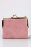 Różowa Mała Damska Portmonetka Na Bigiel