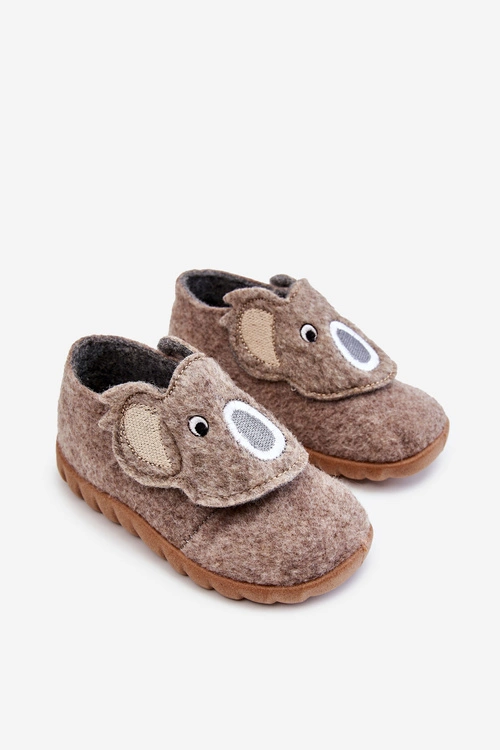 Dziecięce Papcie Befado Koala 620P002 Beżowe