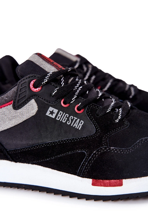 Sportowe Męskie Buty Big Star II174191 Czarne