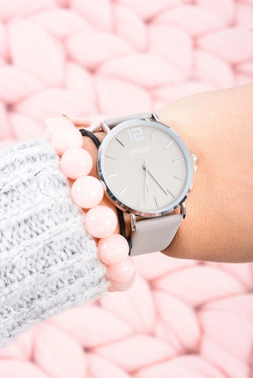 Damski Zegarek Ernest Claire Szary