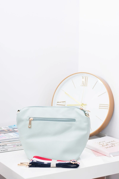 Turkusowa Torebka Damska A4 Shopper Bag