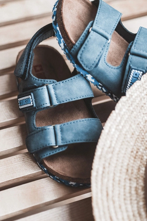 Dziecięce Sandałki Big Star JJ374117 Granatowe