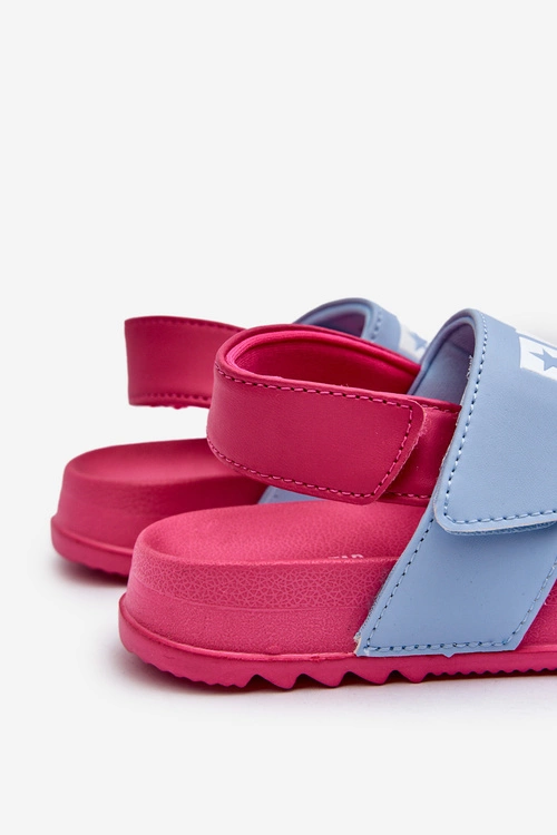 Lekkie Sandały Dla Dziewczynki Big Star NN374527 Różowe