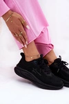 Buty Sportowe Sneakersy Damskie Big Star RR274A144 HI-POLY SYSTEM Czarne