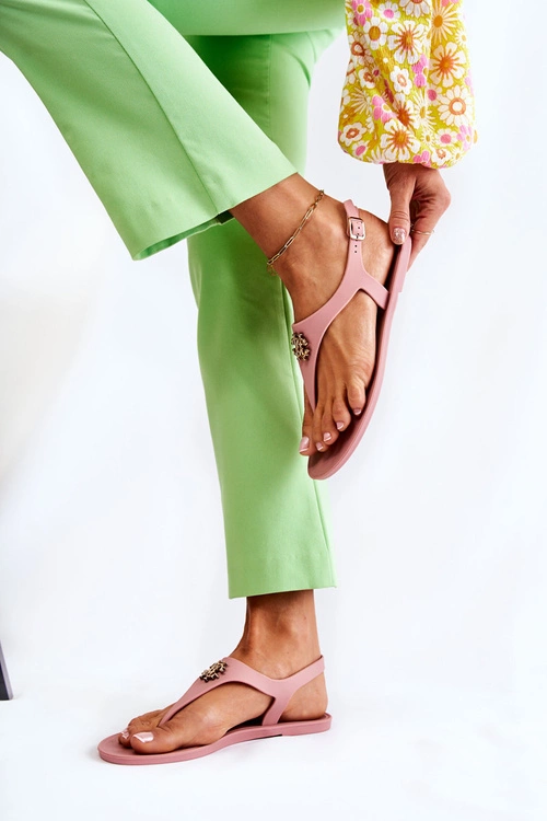 Damskie Sandałki Różowe Sonner