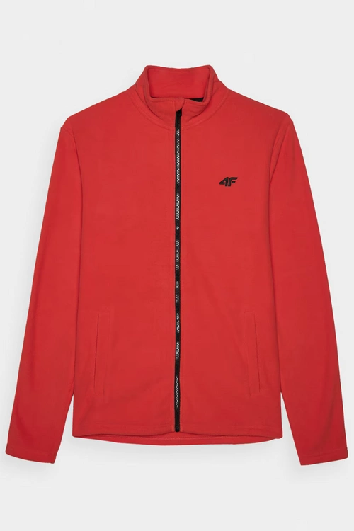 Polar Męski Regular Ze Stójką 4F 4FWMM00TFLEM289-60S Czerwony