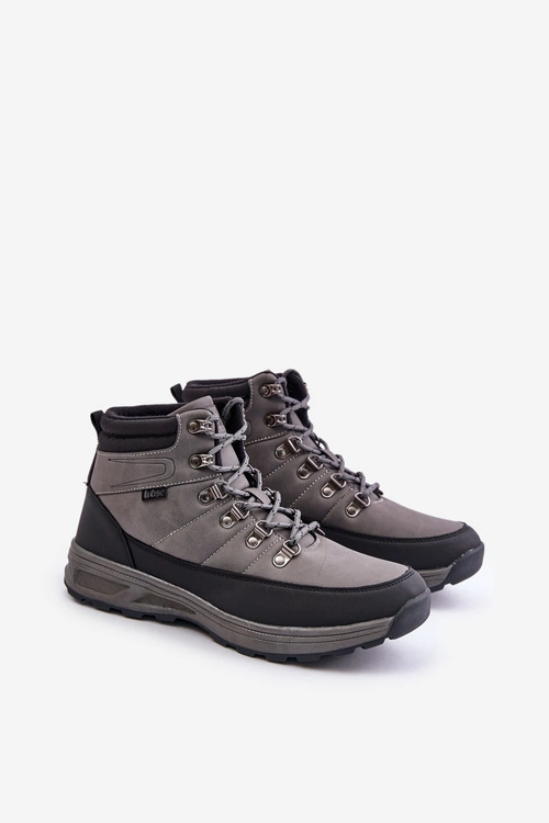 Ocieplane Buty Trekkingowe Męskie Lee Cooper LCJ-24-03-3033M Szare