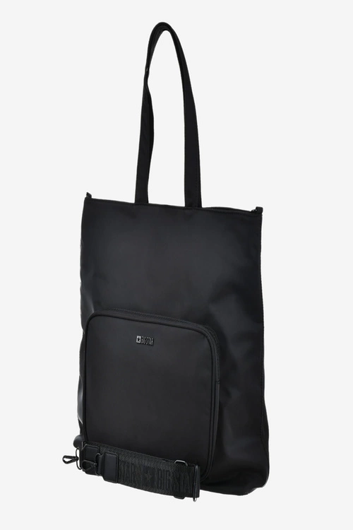 Materiałowa Duża Torebka Big Star OO574136 Czarna