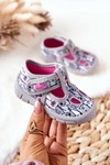 Buty Papcie Befado Kotki 533P019 Szare