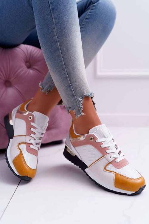 Sportowe Damskie Buty Żółte Merido