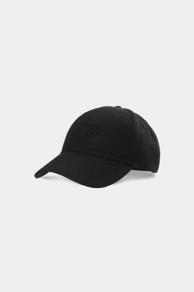 Czapka Z Daszkiem 4F STRAPBACK Uniseks Czarna 4FWAW24ACABU314-20S 