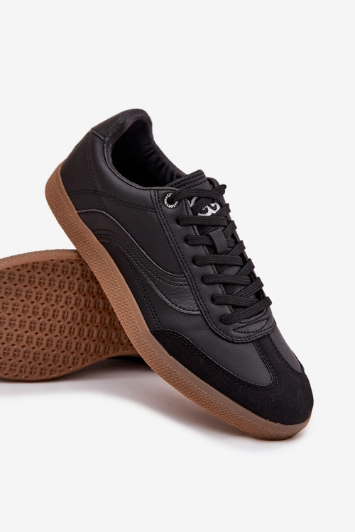 Sneakersy Męskie LEE LIAN MEN LOW 50253045 Czarne