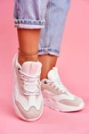Damskie Sportowe Obuwie Sneakersy Big Star Białe FF274958