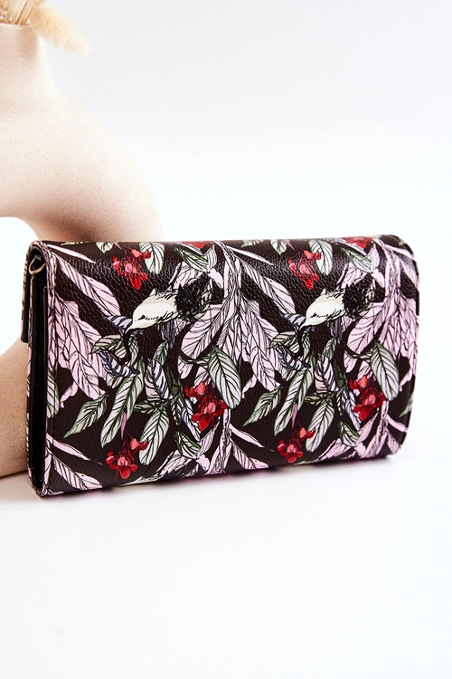 Duży Portfel Skórzany NOBO M0240-CM20 Czarny