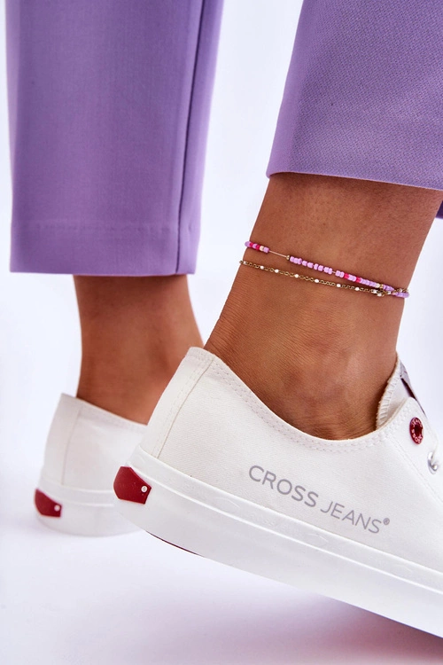 Damskie Trampki Cross Jeans LL2R4067 Białe
