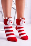 Damskie Skarpetki SOXO Świąteczne z Mikołajem