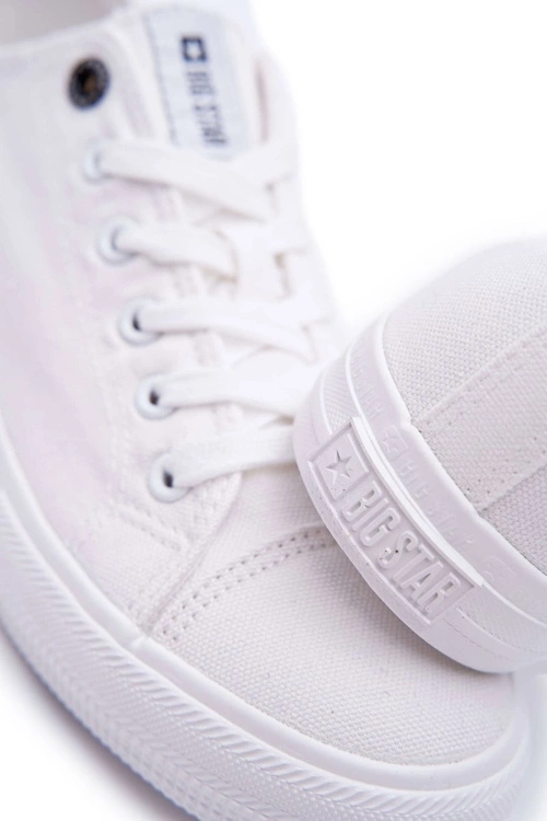 Trampki Męskie Big Star Białe FF174337