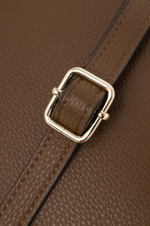 Torebka Shopperka NOBO N1680-CM17 Brązowa