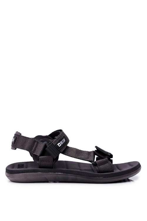 Sportowe Sandały Męskie Szare Big Star FF174501