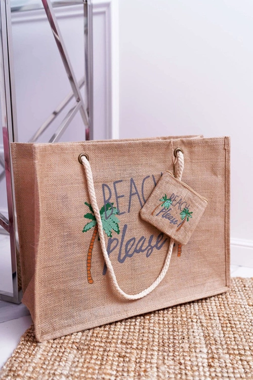 Plażowa Duża Torebka Beach Please Torba Damska