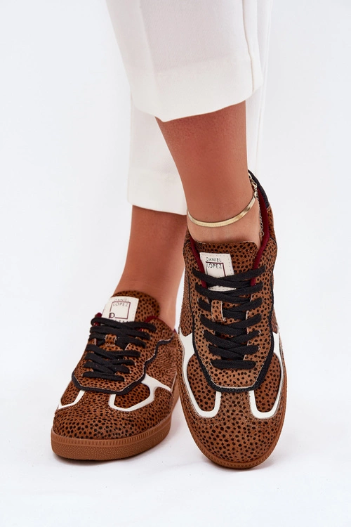 Sneakersy Damskie Daniel Lopez Just Dare SS2D4016 Camel